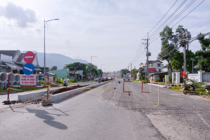 Phường Xuân Lộc đẩy nhanh tiến độ thi công các công trình dự án