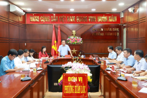 Họp thẩm tra các tờ trình, dự thảo nghị quyết trình Kỳ họp thứ 3 HĐND phường Xuân Lộc