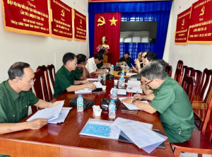 Hội Cựu chiến binh phường Xuân Lộc triển khai một số quy định hoạt động của chi hội sau sáp nhập và kế hoạch khám mắt miễn phí cho hội viên