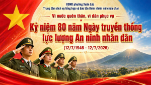 Kỷ niệm 80 năm Ngày truyền thống lực lượng An ninh nhân dân (12/7/1946 - 12/7/2026)