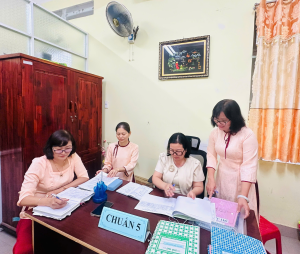 Sở Giáo dục và Đào tạo tổ chức đánh giá ngoài tại Trường Tiểu học Quang Trung