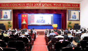 Xuân Lộc tham dự trực tuyến Hội nghị toàn quốc nghiên cứu, học tập, quán triệt và triển khai thực hiện Nghị quyết Hội nghị lần thứ ba Ban Chấp hành Trung ương Đảng khóa XIV