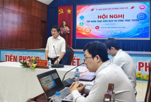 Xuân Lộc: Tập huấn hướng dẫn thực hiện dịch vụ công trực...