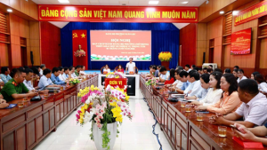 Hội nghị Ban Chấp hành Đảng bộ phường Xuân Lộc triển khai nhiệm vụ trọng tâm 4 tháng cuối năm 2026