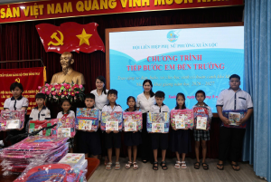 Hội Liên hiệp Phụ nữ phường Xuân Lộc tổ chức chương trình...