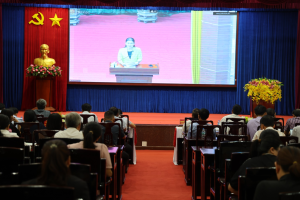 Phường Xuân Lộc tham dự hội nghị học tập, quán triệt, tuyên truyền và triển khai thực hiện Nghị quyết số 16-NQ/TW
