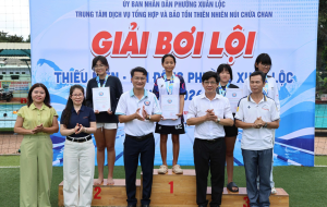 Phường Xuân Lộc tổ chức Giải Bơi lội Thiếu niên - Nhi đồng...