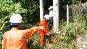 Điện lực Xuân Lộc đảm bảo an toàn điện trong mùa mưa bão
