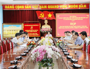 Phường Xuân Lộc họp giao ban đánh giá công tác phát triển...