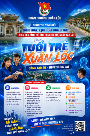 Đoàn phường Xuân Lộc tổ chức Hội thi Tìm hiểu văn hóa, lịch sử Đồng Nai trên nền tảng số
