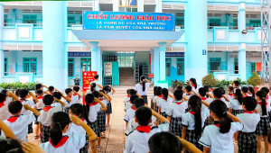 Tuổi trẻ Xuân Lộc đồng loạt tổ chức Lễ chào cờ chào mừng...