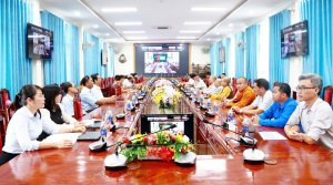 Phường Xuân Lộc tham dự trực tuyến Hội nghị tổng kết Chương trình phối hợp với các tổ chức tôn giáo, cơ sở tín ngưỡng về bảo vệ môi trường, ứng phó với biến đổi khí hậu