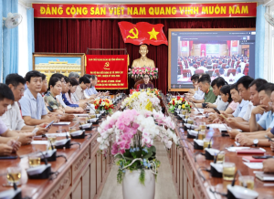 Xuân Lộc tham dự hội nghị trực tuyến về “Bình dân học vụ số - Quốc hội số”