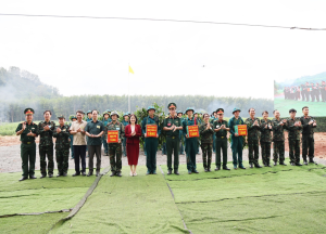 Xuân Lộc hoàn thành diễn tập tác chiến trong khu vực phòng...