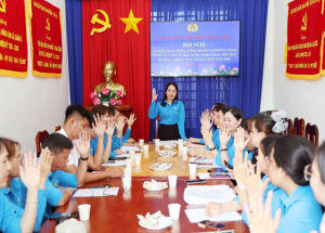 Công đoàn phường Xuân Lộc chăm lo đời sống đoàn viên, người lao động