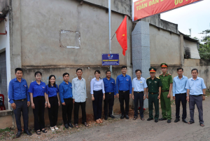 Tuổi trẻ Đồng Nai ra mắt công trình “Tuyến đường đèn năng lượng mặt trời” tại phường Xuân Lộc