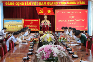 Xuân Lộc triển khai ra quân đồng loạt thực hiện công tác dân...