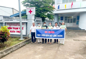 Xuân Lộc triển khai Chiến dịch diệt lăng quăng phòng, chống sốt xuất huyết