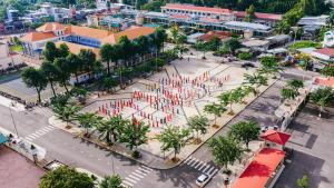 Phụ nữ Xuân Lộc đồng diễn tạo hình chữ, lan tỏa niềm tự hào nhân ngày 20/10