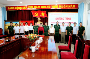 Gắn kết nghĩa tình giữa phường Xuân Lộc và Đồn Biên phòng...