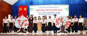 Phường Xuân Lộc sôi nổi Diễn đàn trẻ em năm 2026