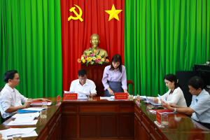 HĐND phường Xuân Lộc thẩm tra tờ trình, dự thảo nghị quyết...