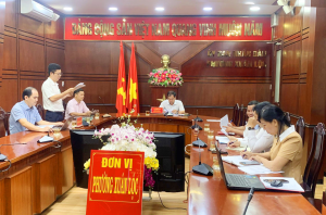 Chủ tịch UBND phường chủ trì phiên họp Ban Đại diện Hội đồng...