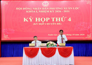 Hội đồng nhân dân phường Xuân Lộc xem xét, thông qua 6 nghị quyết quan trọng