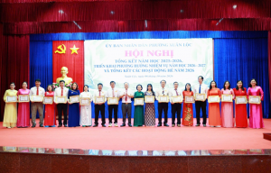 Xuân Lộc tổng kết năm học 2025-2026 và hoạt động hè năm 2026