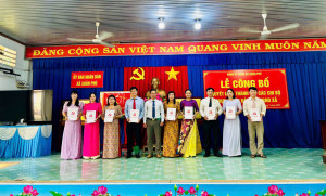 LỄ CÔNG BỐ CÁC QUYẾT ĐỊNH THÀNH LẬP CÁC CHI BỘ TRỰC THUỘC ĐẢNG BỘ UBND XÃ XUÂN PHÚ