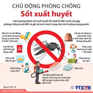 SỐT XUẤT HUYẾT VÀ CÁC BIỆN PHÁP CHỦ ĐỘNG PHÒNG CHỐNG
