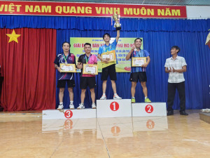 Giải bóng bàn xã Xuân Phú mở rộng - Chào mừng Đại hội đại biểu Đảng bộ xã Xuân Phú lần thứ nhất nhiệm kỳ 2025-2030.