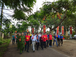 XÃ XUÂN PHÚ HƯỞNG ỨNG HOẠT ĐỘNG “CÙNG VIỆT NAM TIẾN BƯỚC”