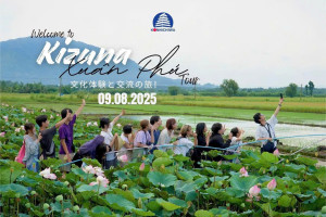 KẾT NỐI YÊU THƯƠNG – LAN TỎA VĂN HÓA VIỆT NAM – NHẬT BẢN LẦN THỨ NHẤT TẠI TRƯỜNG THCS LÝ THƯỜNG KIỆT, XÃ XUÂN PHÚ