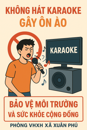TỪ NGÀY 15/12/2025 VỀ VIỆC HÁT KARAOKE GÂY MẤT TRẬT TỰ CÔNG CỘNG SẼ BỊ XỬ PHẠT VI PHẠM HÀNH CHÍNH