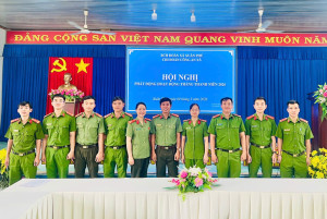 CHI ĐOÀN CÔNG AN XÃ XUÂN PHÚ TỔ CHỨC HỘI NGHỊ PHÁT ĐỘNG THÁNG THANH NIÊN NĂM 2026