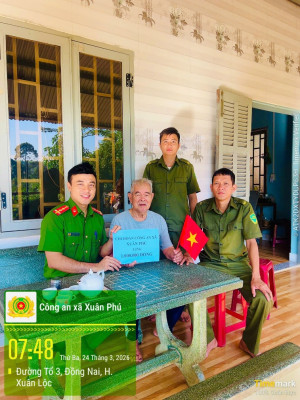 TUỔI TRẺ CÔNG AN XÃ XUÂN PHÚ TỔ CHỨC CÁC HOẠT ĐỘNG THÁNG THANH NIÊN