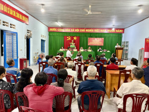 HỘI NGHỊ TIẾP XÚC CỬ TRI VỚI NGƯỜI ỨNG CỬ ĐẠI BIỂU HĐND XÃ XUÂN PHÚ NHIỆM KỲ 2026-2031 TẠI CÁC ĐƠN VỊ BẦU CỬ SỐ 01, 05, 07.