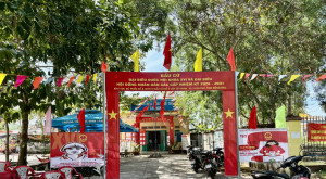 CÁC TỔ BẦU CỬ TẠI XÃ XUÂN PHÚ RỘN RÀNG CHUẨN BỊ CHO NGÀY HỘI NON SÔNG