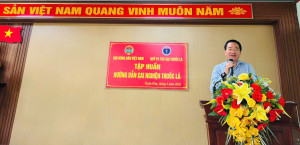 XÃ XUÂN PHÚ TỔ CHỨC HỘI NGHỊ TẬP HUẤN CÔNG TÁC PHÒNG, CHỐNG TÁC HẠI THUỐC LÁ NĂM 2026