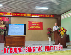 CÔNG AN XÃ XUÂN PHÚ PHỐI HỢP TỔ CHỨC TẬP HUẤN CÔNG TÁC BẢO VỆ BÍ MẬT NHÀ NƯỚC TRÊN ĐỊA BÀN XÃ.