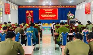 CÔNG AN XÃ XUÂN PHÚ TỔ CHỨC LỄ RA QUÂN THỰC HIỆN CAO ĐIỂM TUYÊN TRUYỀN, TẤN CÔNG, TRẤN ÁP TỘI PHẠM VÀ TỆ NẠN MA TÚY NĂM 2026