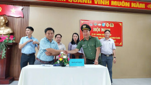 XÃ XUÂN PHÚ KÝ KẾT CHƯƠNG TRÌNH PHỐI HỢP ĐẨY MẠNH PHONG TRÀO TOÀN DÂN BẢO VỆ AN NINH TỔ QUỐC GIAI ĐOẠN 2026 – 2030