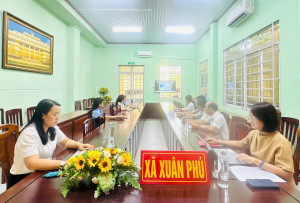 ĐẢNG ỦY XÃ XUÂN PHÚ THAM DỰ HỘI NGHỊ TRỰC TUYẾN SƠ KẾT CÔNG TÁC XÂY DỰNG ĐẢNG 6 THÁNG ĐẦU NĂM 2026