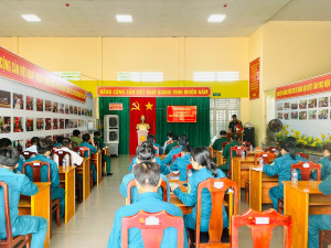 BAN CHỈ HUY QUÂN SỰ XÃ XUÂN PHÚ TỔ CHỨC SƠ KẾT THỰC HIỆN NHIỆM VỤ QUÂN SỰ, QUỐC PHÒNG 6 THÁNG ĐẦU NĂM, TRIỂN KHAI PHƯƠNG HƯỚNG, NHIỆM VỤ 6 THÁNG CUỐI NĂM 2026