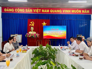 HĐND xã Xuân Phú khảo sát công tác chuẩn bị năm học mới tại Trường Mầm non Bình Hòa cũ