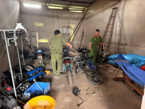 CÔNG AN XÃ XUÂN PHÚ KIÊN QUYẾT XỬ LÝ TÌNH TRẠNG ĐỘ CHẾ XE ĐIỆN.