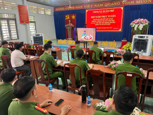 UBND XÃ XUÂN PHÚ TỔ CHỨC HỘI NGHỊ TRỰC TUYẾN TẬP HUẤN CHUYÊN SÂU LUẬT PHÒNG, CHỐNG MA TÚY NĂM 2025