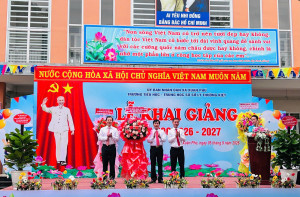 XUÂN PHÚ: TƯNG BỪNG KHAI GIẢNG NĂM HỌC MỚI 2026 – 2027