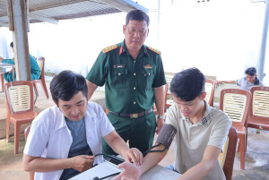 HỘI ĐỒNG NGHĨA VỤ QUÂN SỰ XÃ XUÂN PHÚ TỔ CHỨC KHÁM SƠ TUYỂN SỨC KHỎE NGHĨA VỤ QUÂN SỰ NĂM 2027